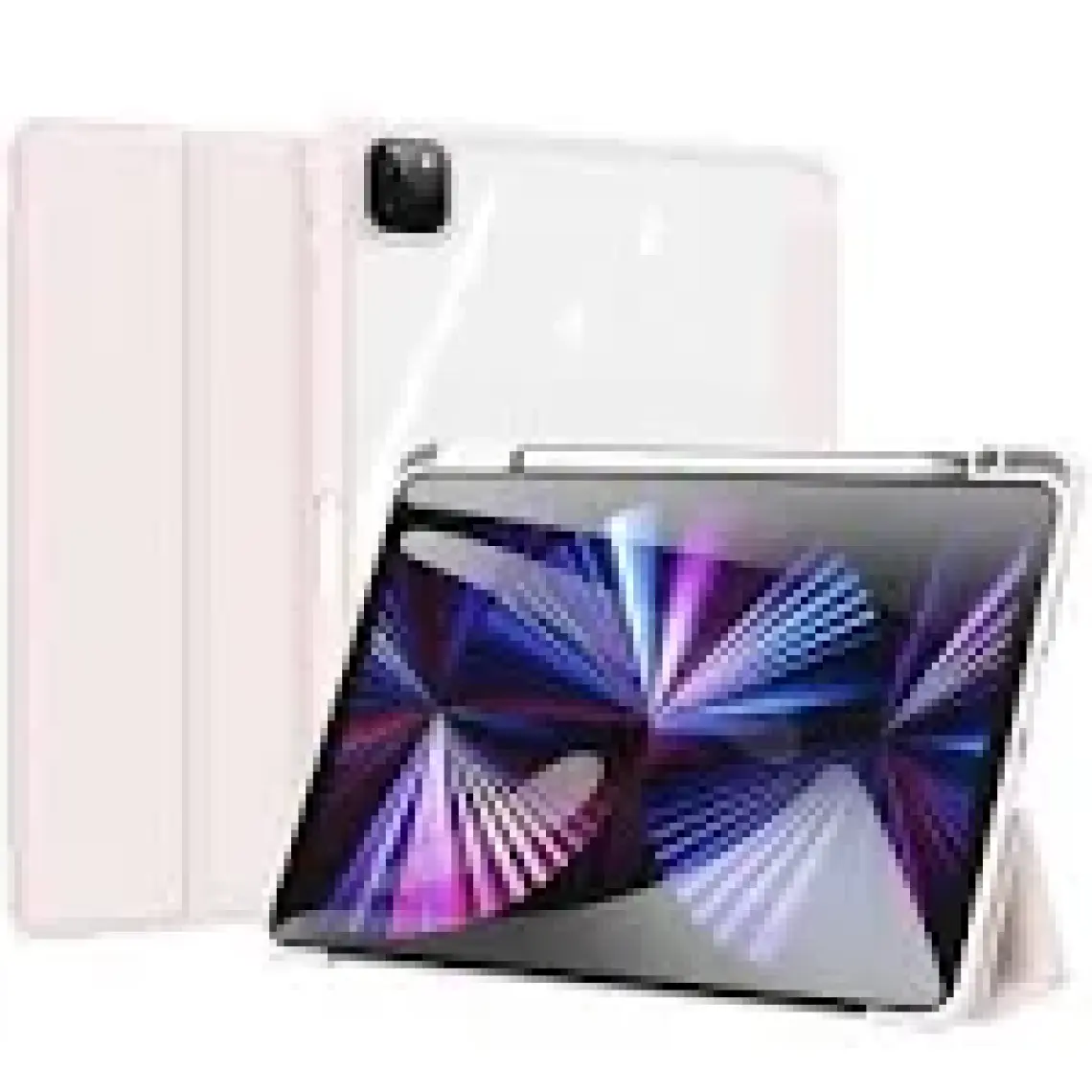 Dux Ducis iPad Pro 11 (2018,2020,2021) Kılıf  Kalem Bölmeli Toby Series Pembe