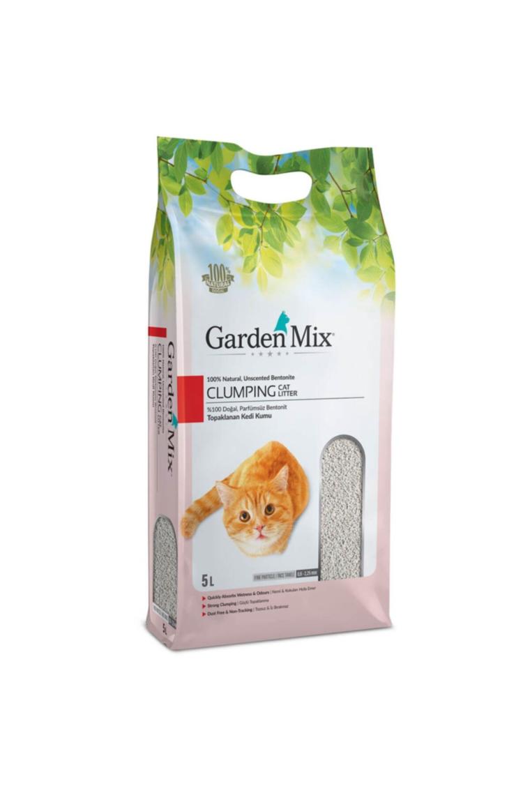 Gardenmix Parfümsüz 5 lt İnce Taneli Bentonit Kedi Kumu