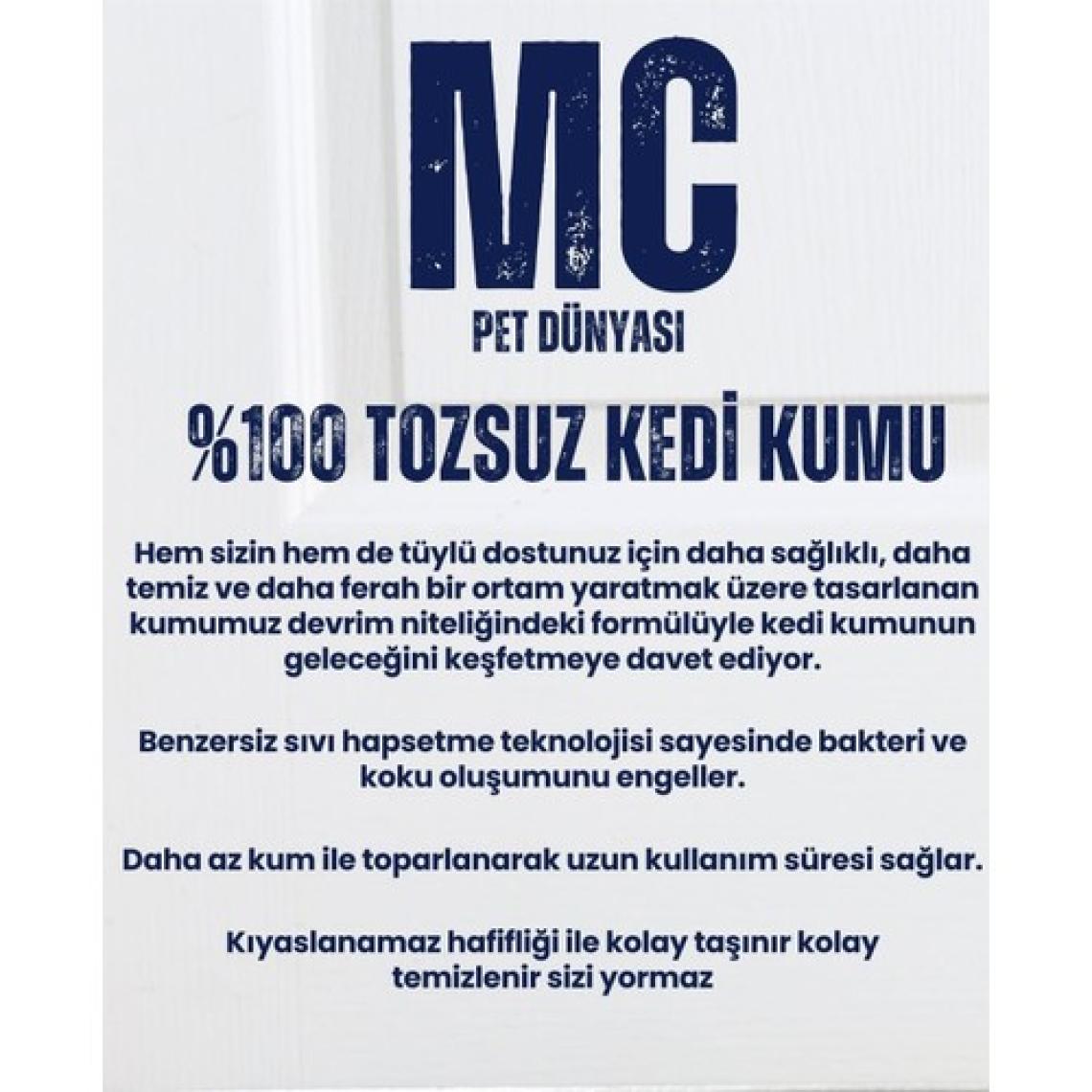 Mc Cat Aktif Karbon Tozsuz Microball Kedi Kumu 10 Lt
