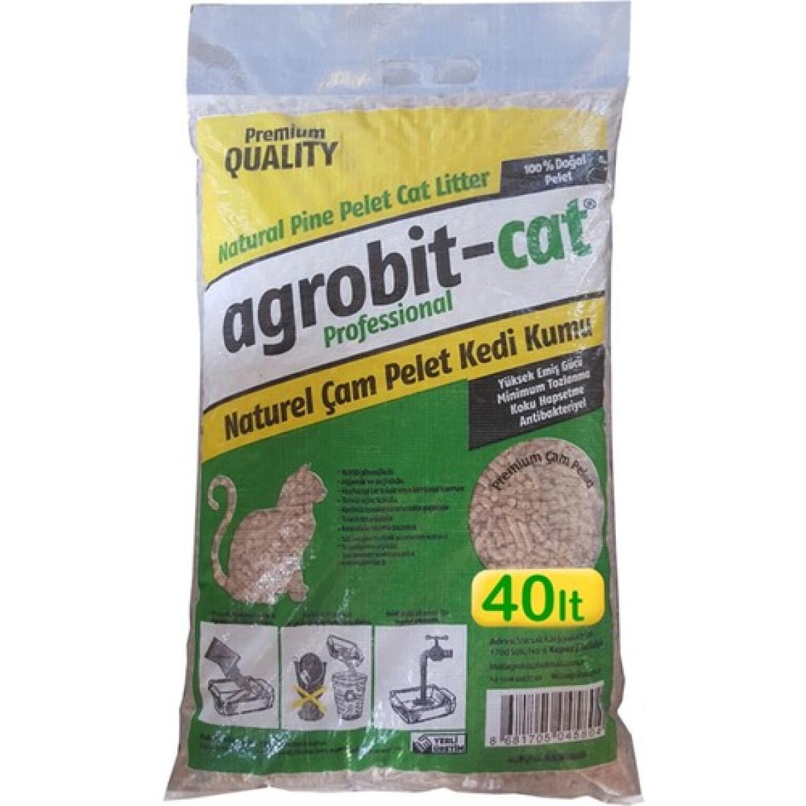 Agrobit Cat Pelet Kedi Kumu 40 Lt
