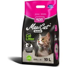Hobi Maxicat Aktif Karbonlu Bentonit Kedi Kumu 10 Litre