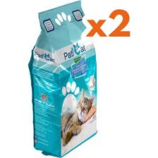 Sanicat Paticat Marsilya Sabun Kokulu Doğal Ince Taneli Kedi Kumu 10 Lt x 2 Adet