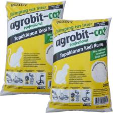 Agrobit Cat Kokusuz Doğal Bentonit Kedi Kumu 2 x 20 lt