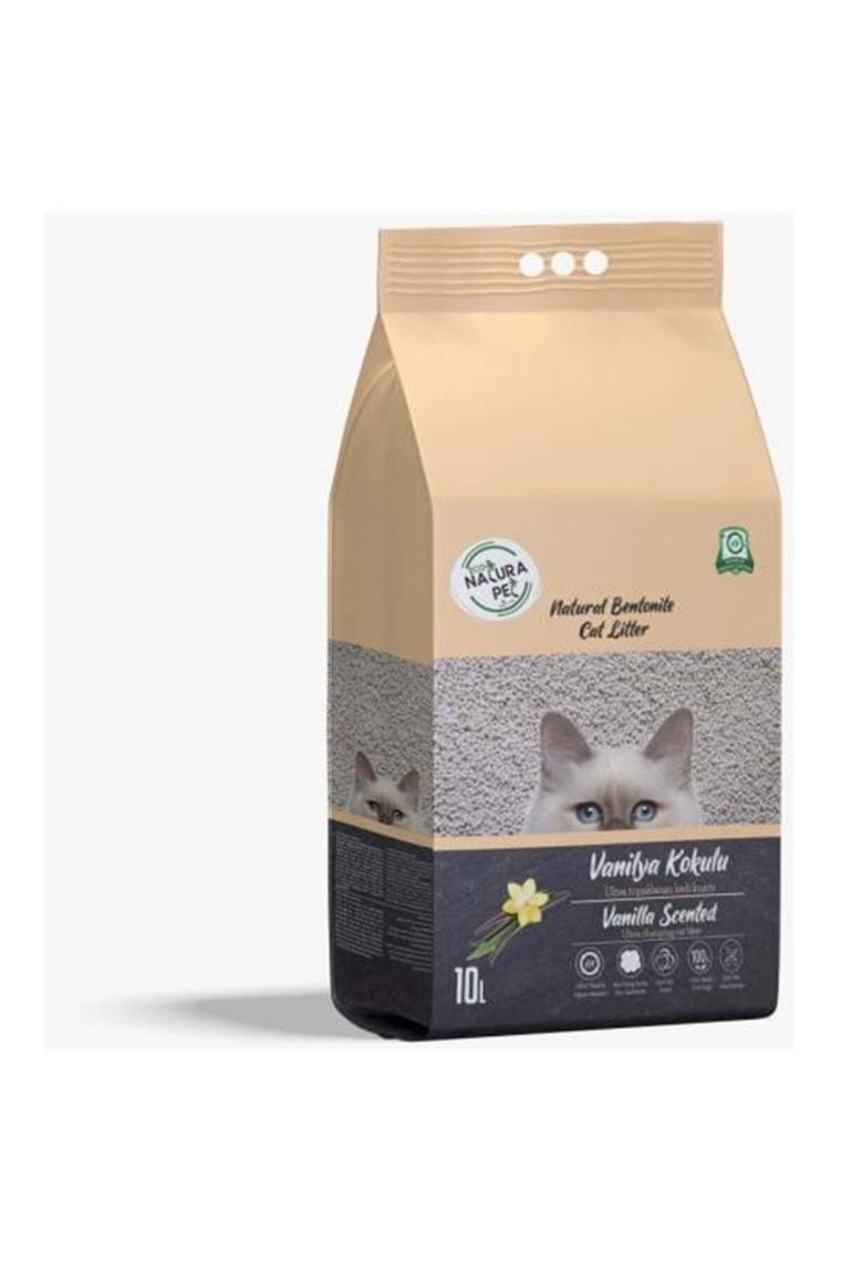 Eco Natura Vanilya Kokulu Ince Taneli Kedi Kumu 10 Lt