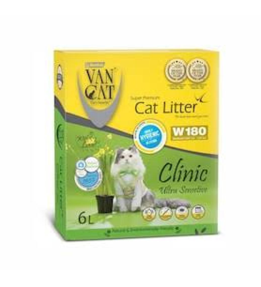 Vancat Box Clinic Kokusuz Kedi Kumu 6 lt