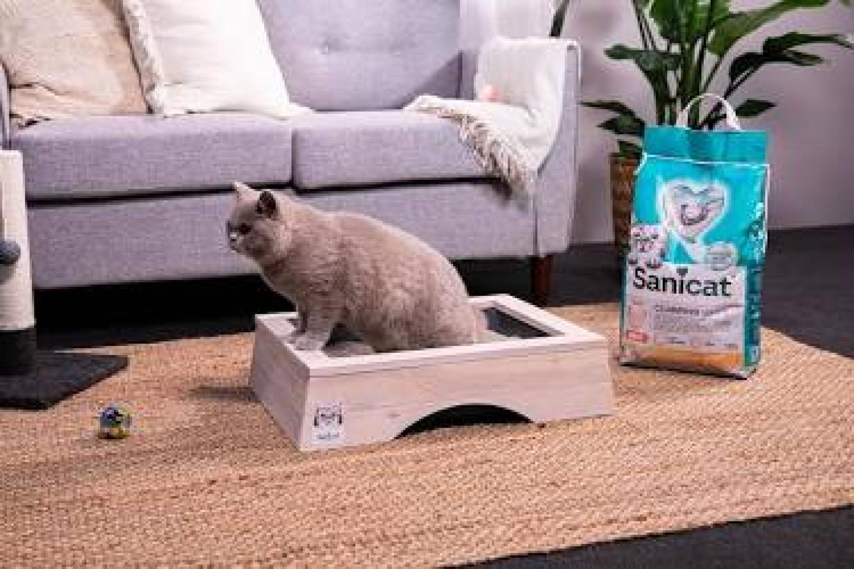 Sanicat Duo Mandalina ve Vanilya Kokulu Kedi Kumu 10 Lt