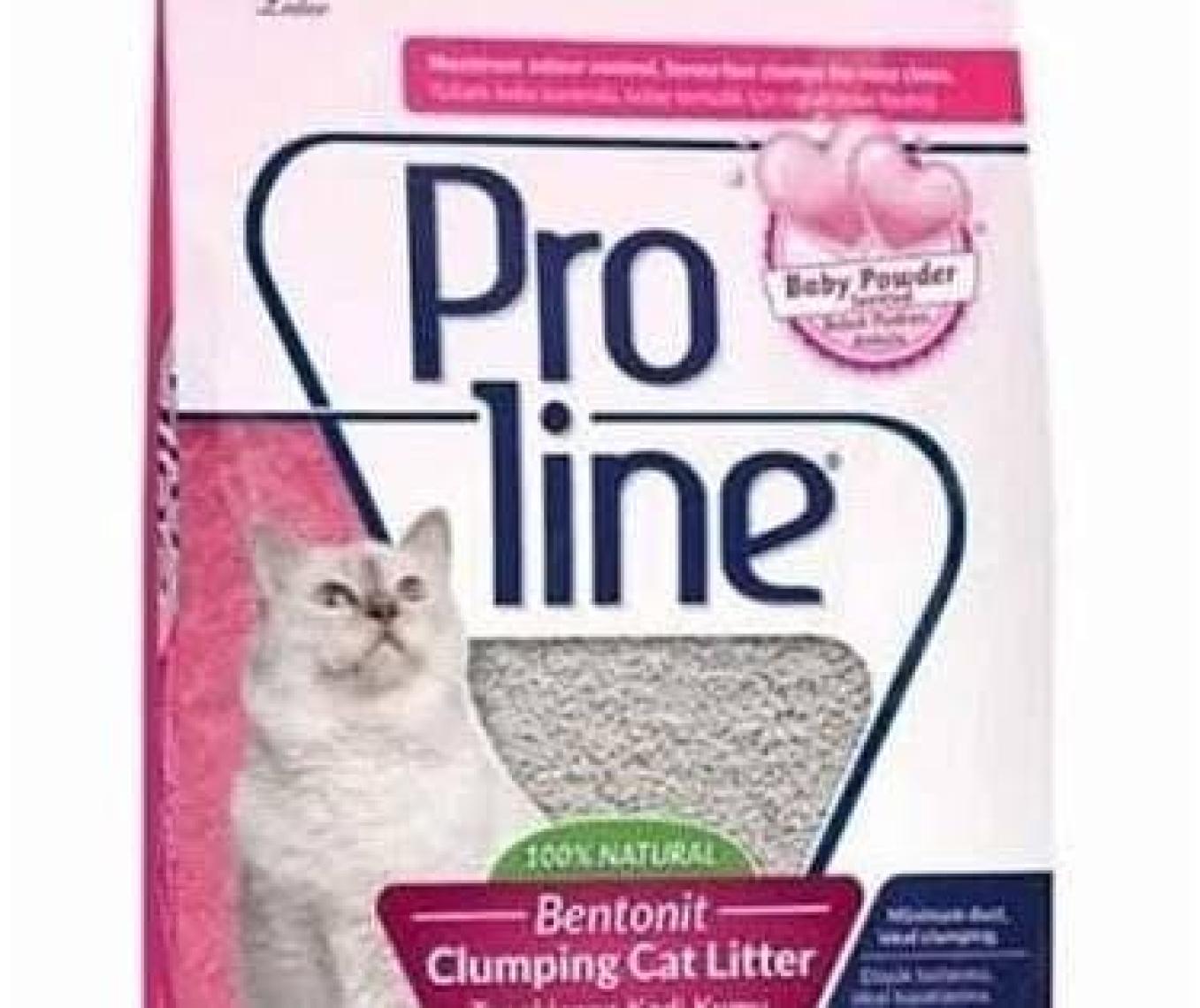 Pro Line Proline Bentonit Parfümlü Kedi Kumu 5 Lt