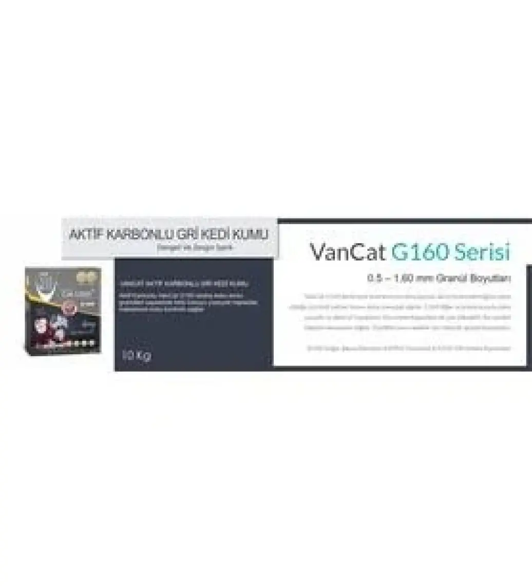 Vancat Aktif Karbonlu Premium Kedi Kumu 6 Lt.