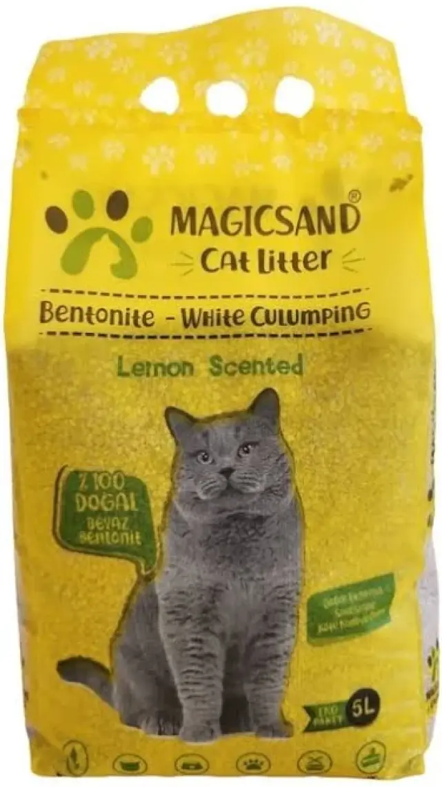 Magicsand Cat Litter Portakal Kokulu İnce Taneli Kedi Kumu 20 l