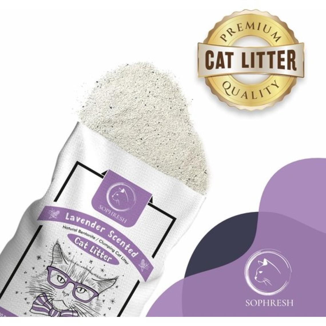 Sophresh LS250 Lavanta 20 Lt Kedi Kumu