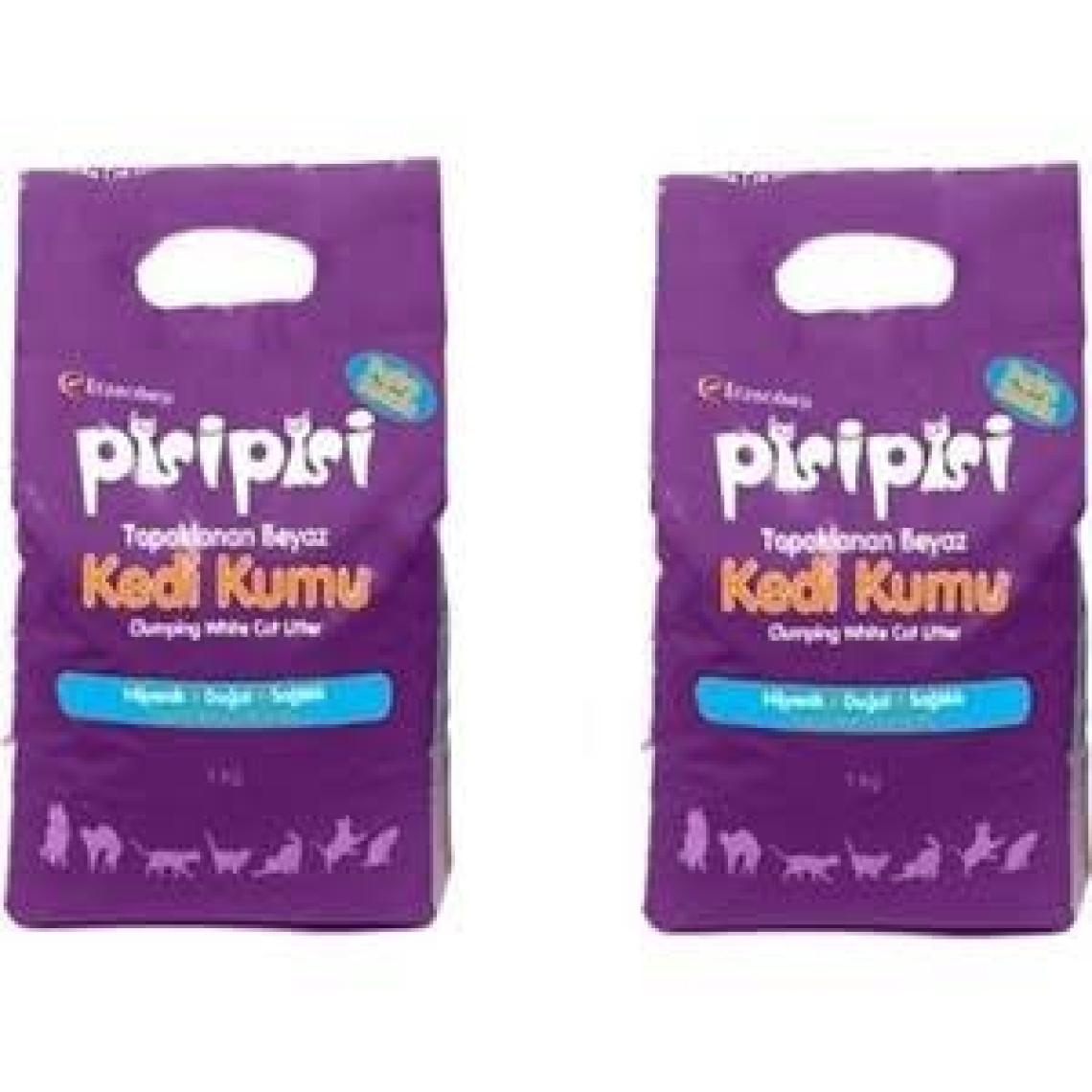 Eczacıbaşı Pisipisi Ince Taneli Kedi Kumu 10 kg (12 Lt) x 2 Adet