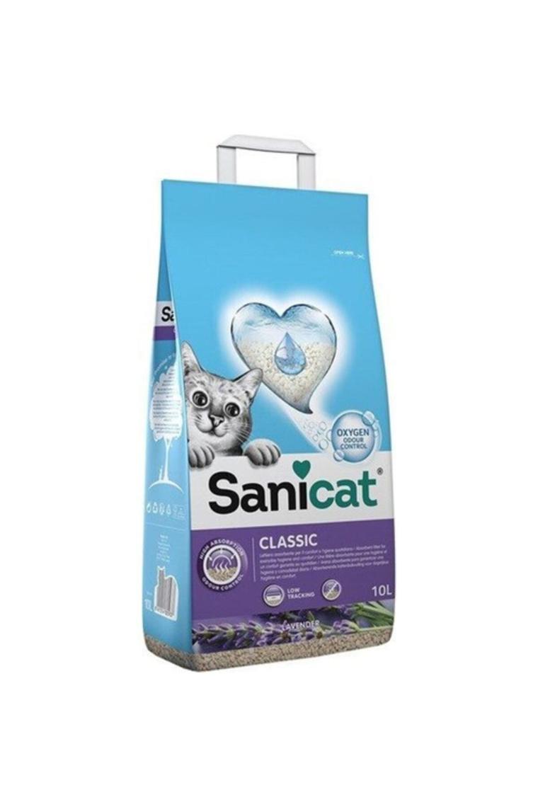 Classic Lavantalı Oksijen Kontrollü Ultra Emici Kedi Kumu 10 Lt