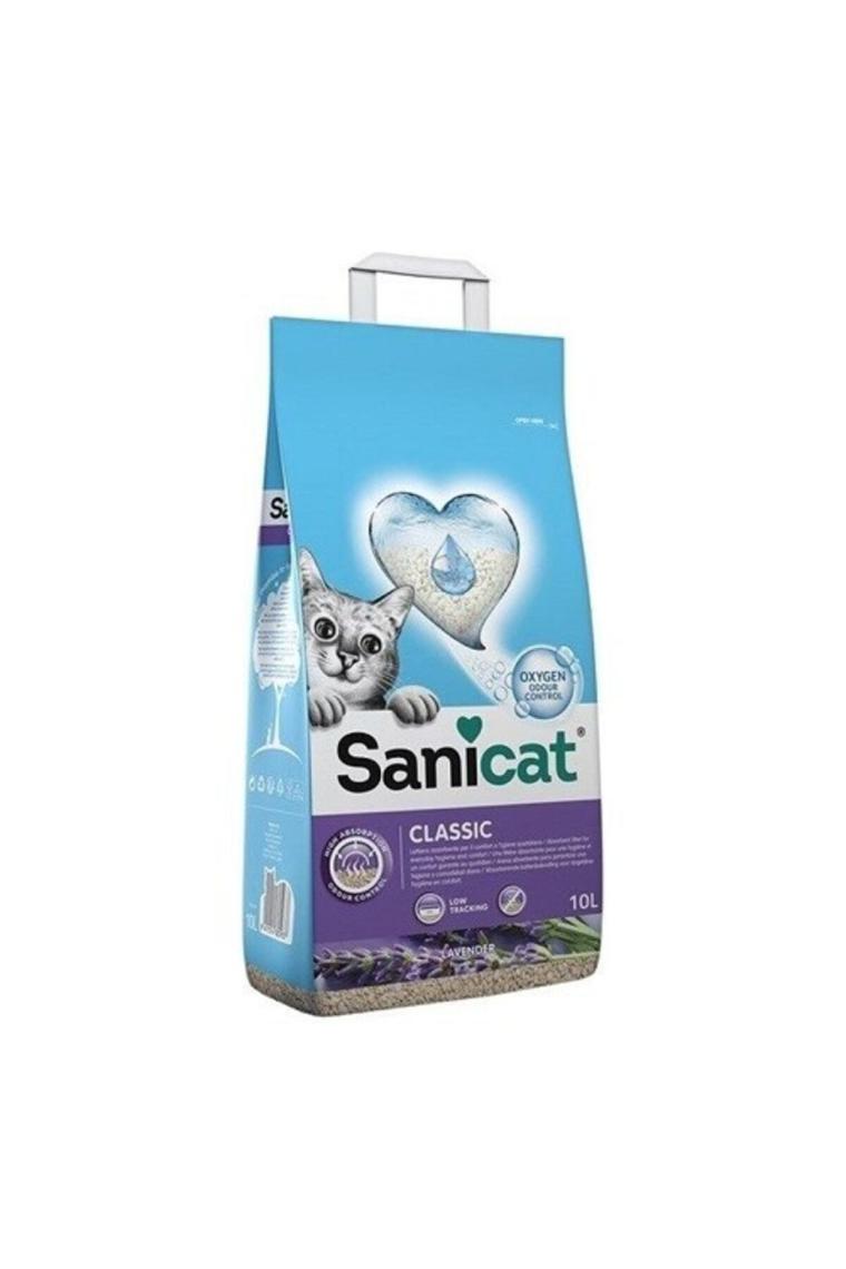 Classic Lavantalı Oksijen Kontrollü Ultra Emici Kedi Kumu 10 Lt