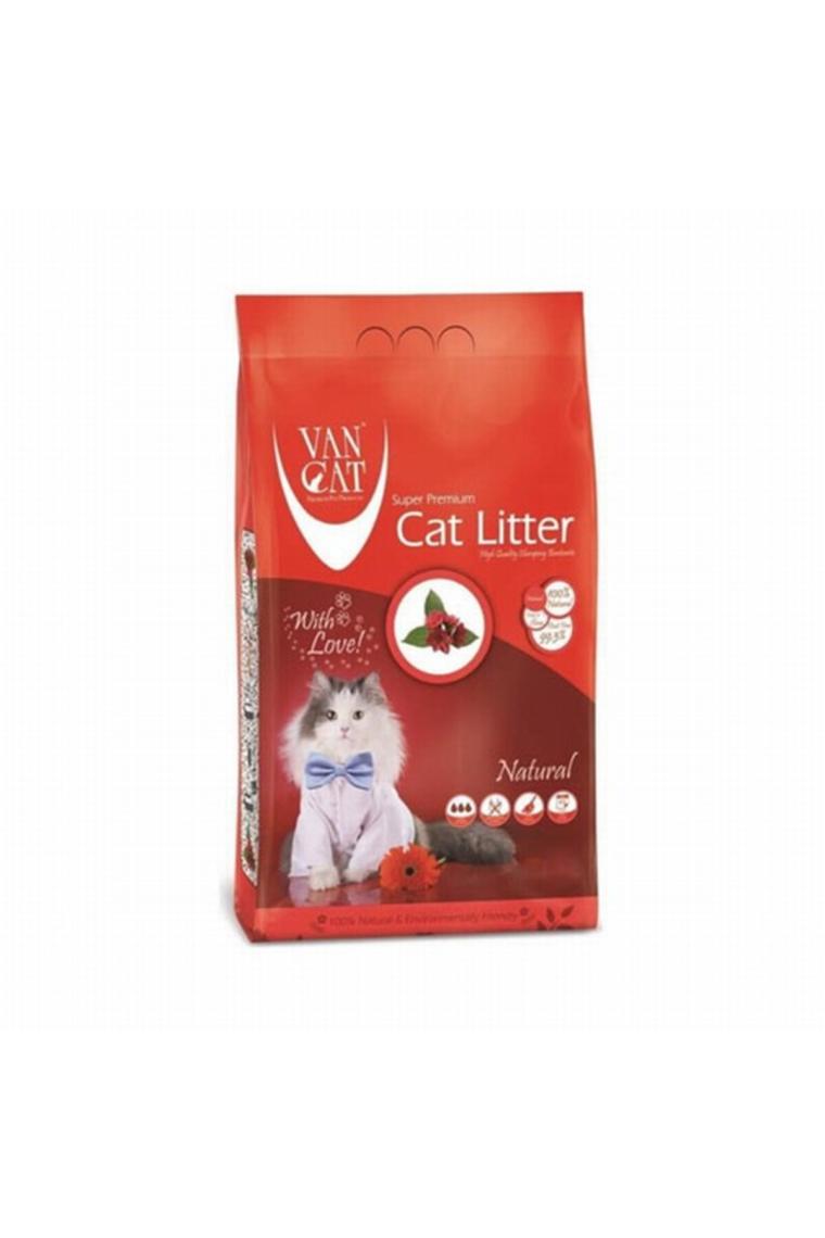 Vancat Kokusuz Bentonit İnce Taneli 10 kg / 11.8 lt Kedi Kumu