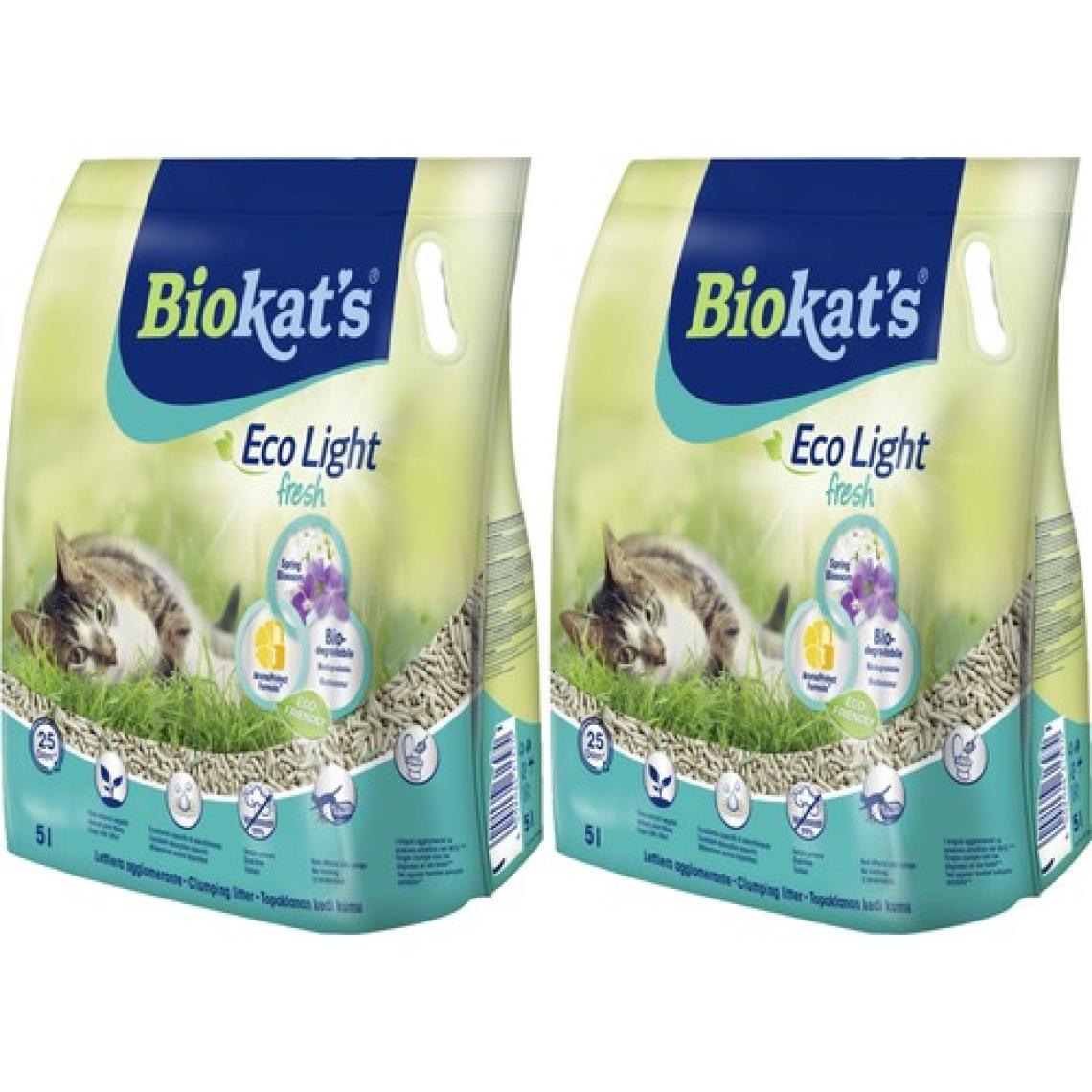 Biokat's Eco Light Fresh Spring Blossom Pelet Kedi Kumu 5 LTX2AD