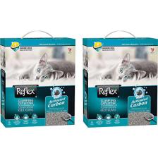 Reflex Aktif Karbonlu Topaklanan Kedi Kumu 6 Lt 2 Adet
