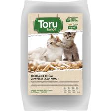 Toru Bahçe  Doğal Kedi Kumu Çam Pelet 10 Lt