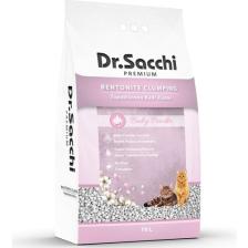 Dr. Sacchi Bebek Pudralı Topaklanan 10 lt Bentonit Kedi Kumu