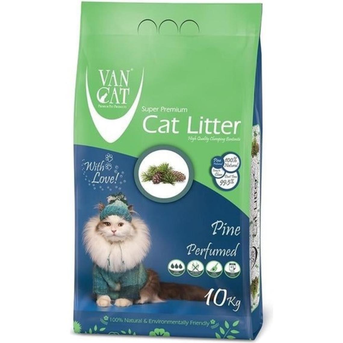 VanCat Çam Kokulu İnce Kedi Kumu 10kg