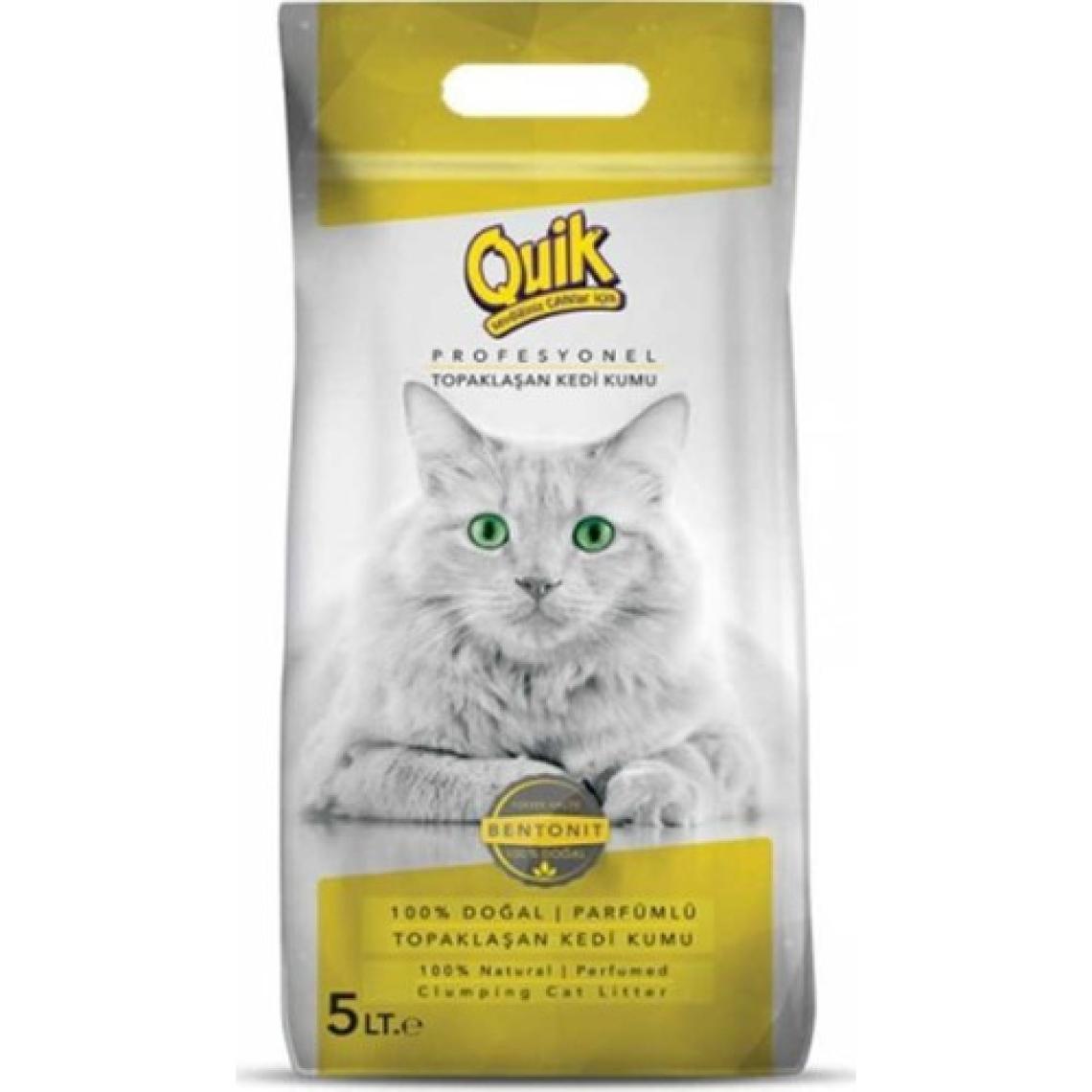 Quik Bentonit Lavanta Kokulu İnce 5 lt Kedi Kumu