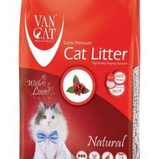 Vancat Topaklaşan İnce Taneli 5 kg / 5.9 lt Bentonit Kedi Kumu
