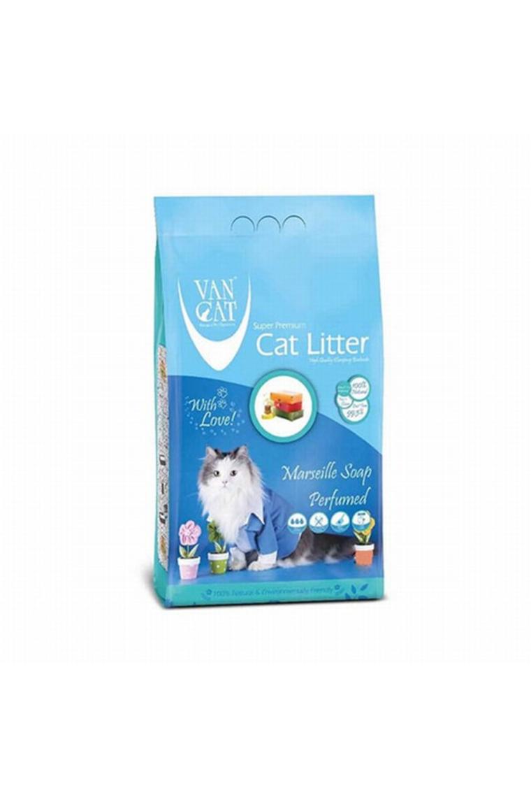 Vancat Marsilya Sabunlu İnce Taneli 10 kg / 11.8 lt Kedi Kumu