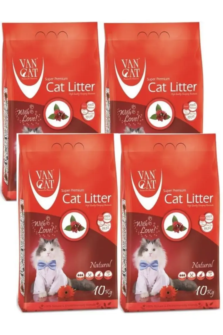 Van Cat Vancat Natural Cat Lıtter 10 kg 4 Adet
