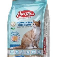 Energy Bentonit Marsilya Sabunlu İnce Taneli Topaklaşan 10 lt Kedi Kumu