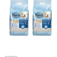 Pets Family Kedi Kumu Kalın Taneli 5 lt x 2