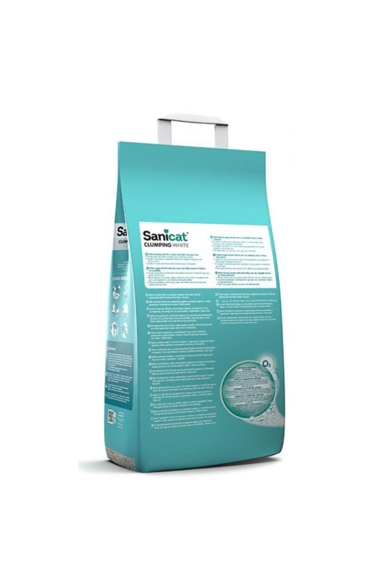 Sanicat Clumping White 10 lt Kedi Kumu
