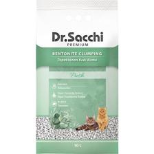 Dr. Sacchi Fresh Kokulu Topaklanan 10 lt Bentonit Kedi Kumu