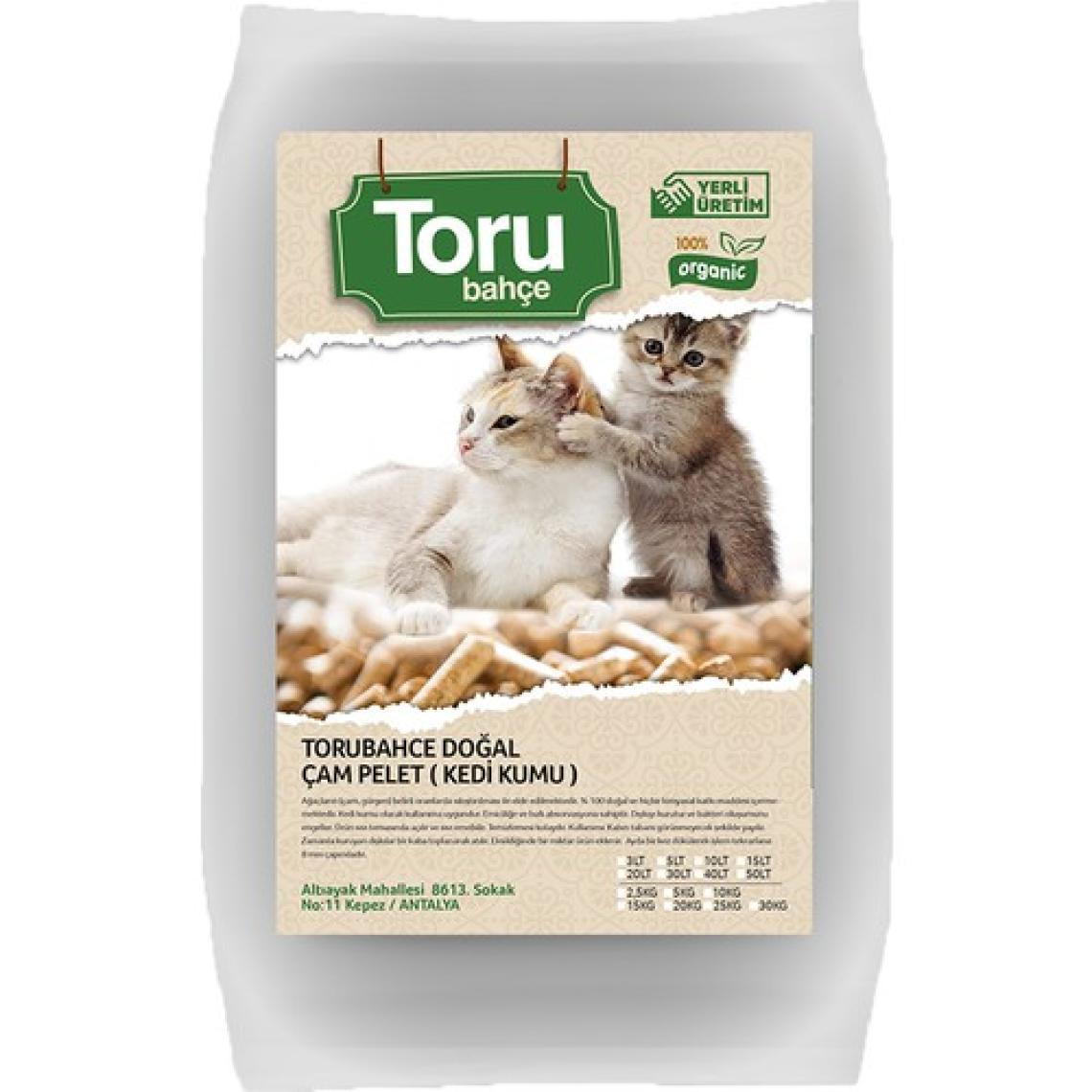 Toru Bahçe Torubahce  Doğal Çam  Pelet ( Kedi Kumu ) 40 Lt