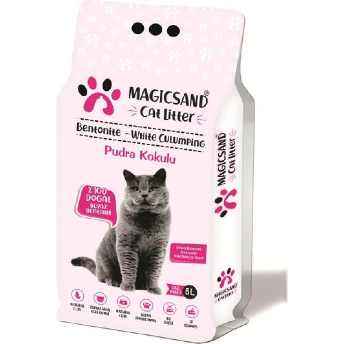 Magicsand Cat Litter Sabunlu Ince Taneli Kedi Kumu 15 Lt Marsilya Sabun Kokulu 10+5 Lt