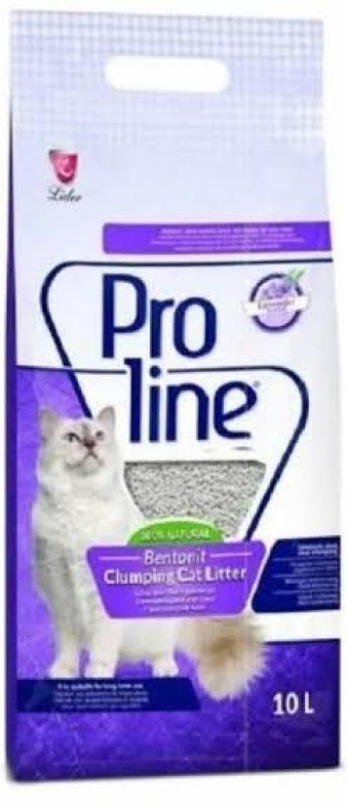 Pro Line Lavanta Kokulu Topaklaşan Kedi Kumu 10 Lt (2 Adet)