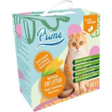 Prime Topaklaşan Bitkisel Kedi Kumu 8 Lt