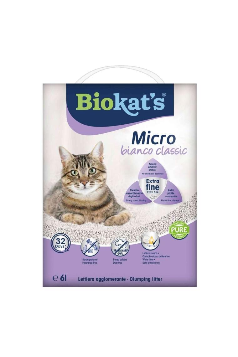 Kedi Kumu Micro Bianco Classic 6lt