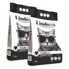 Lindocat Hijyenik Topaklaşan Kokusuz Kalın Taneli Kedi Kumu 10 l x 2 Adet