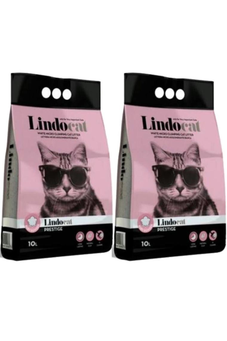 LindoCat Bebek Pudra Kokulu Kedi Kumu İri Taneli 10 lt