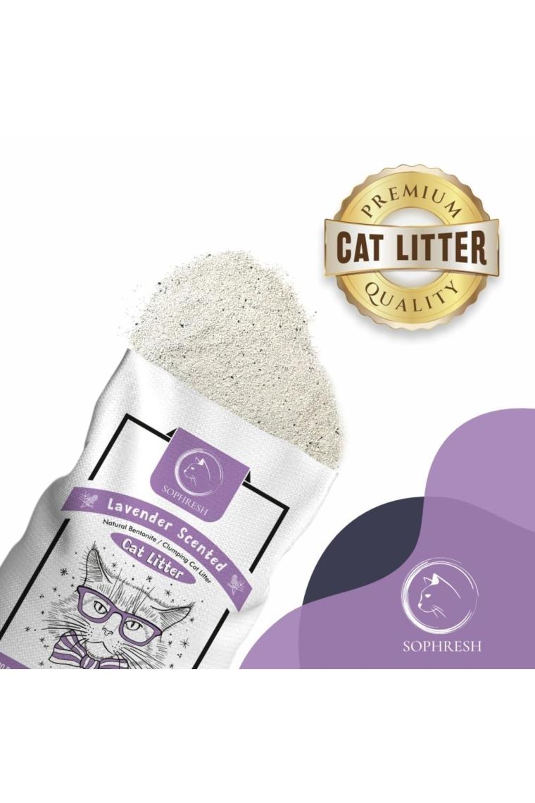 Sophresh MS250 Marsilya Kokulu Topaklanan Kedi Kumu 20 Lt Cat Litter