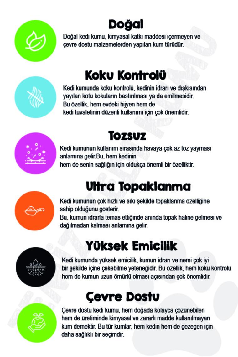 Goldlife Naturel Kokusuz Topaklanan Bentonit Ince Taneli Kedi Kumu 10 Lt