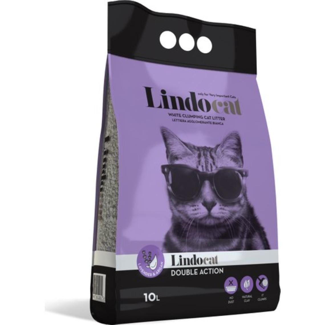 Lindo Cat Lavanta Kokulu İnce Kedi Kumu 10 Lt
