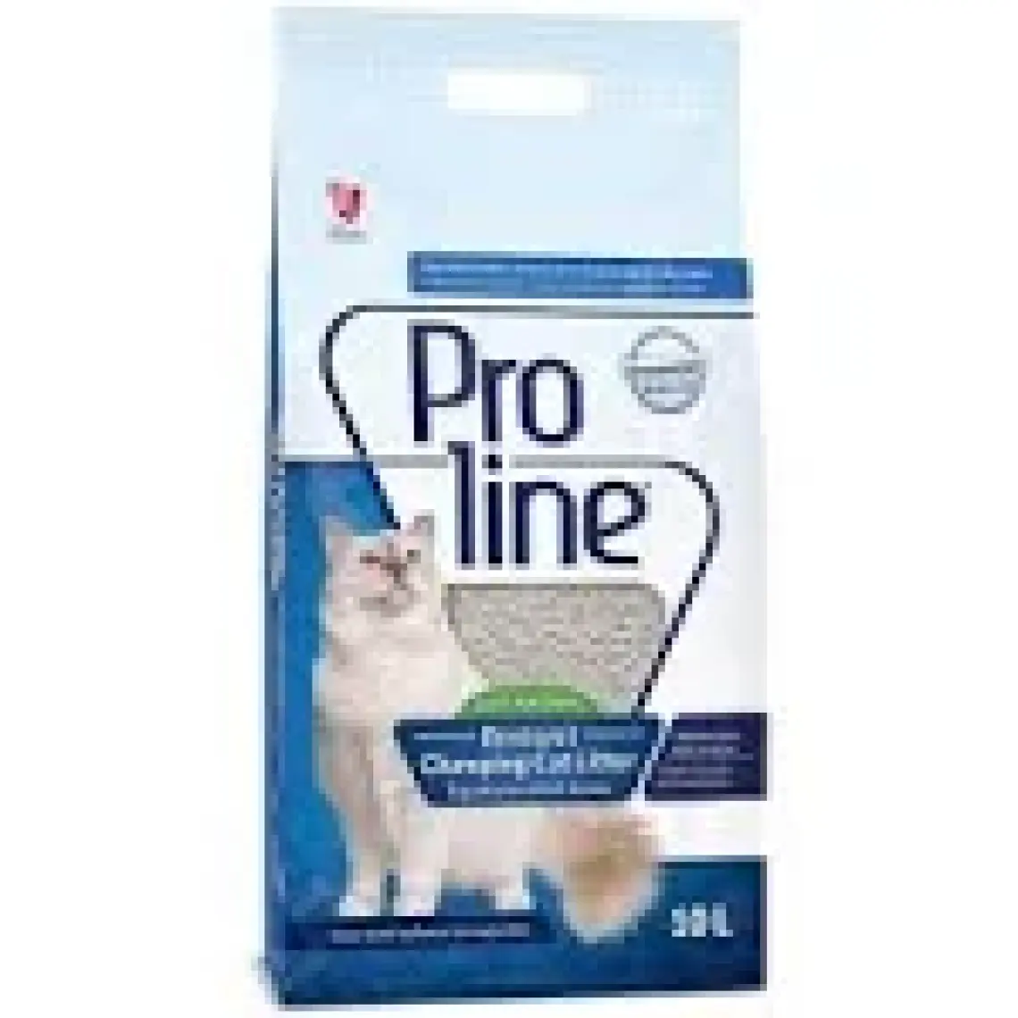 Pro Line Parfümsüz Topaklanan Kedi Kumu 10 Lt (2 Adet)