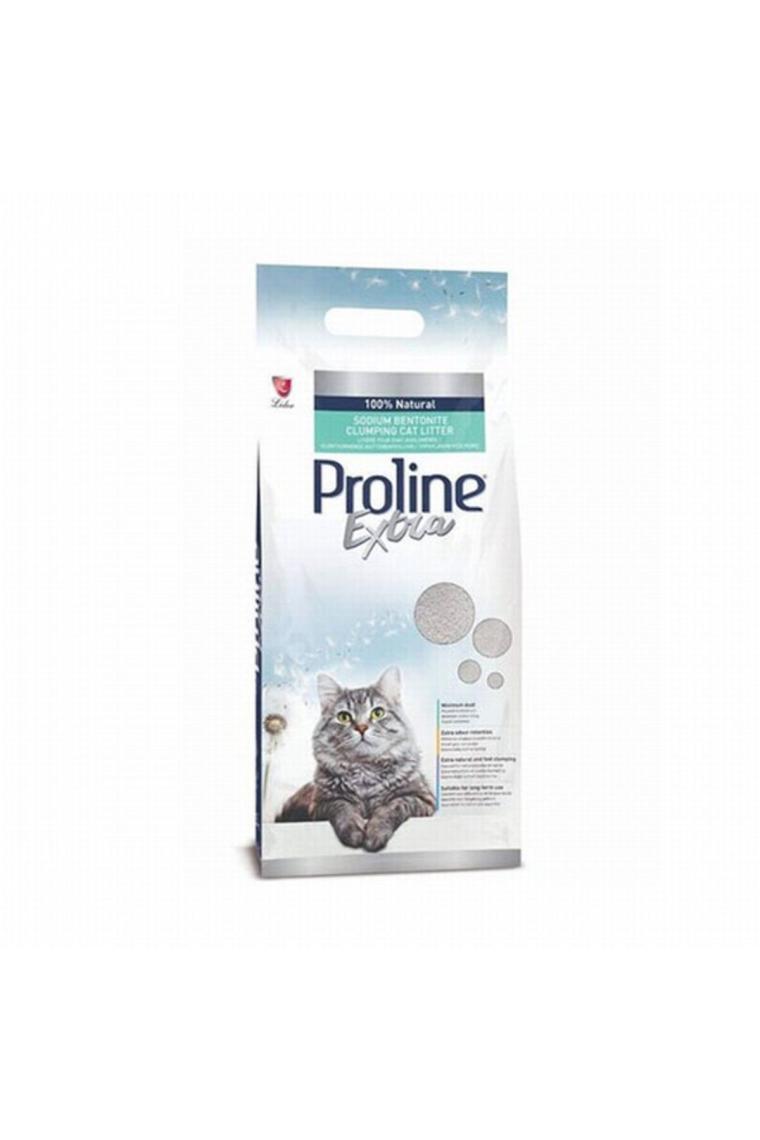 Proline Extra Sodyum Bentonit Topaklanan Kedi Kumu 10 Kg