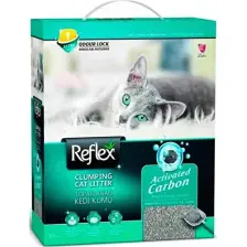 Reflex Aktif Karbonlu Topaklanan 6 lt Kedi Kumu