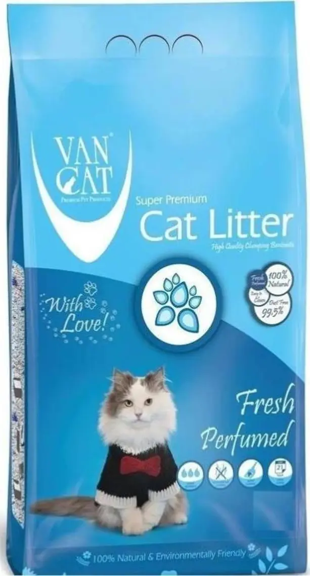 Van Cat Vancat Ince Taneli Fresh Kokulu Kedi Kumu 10 kg