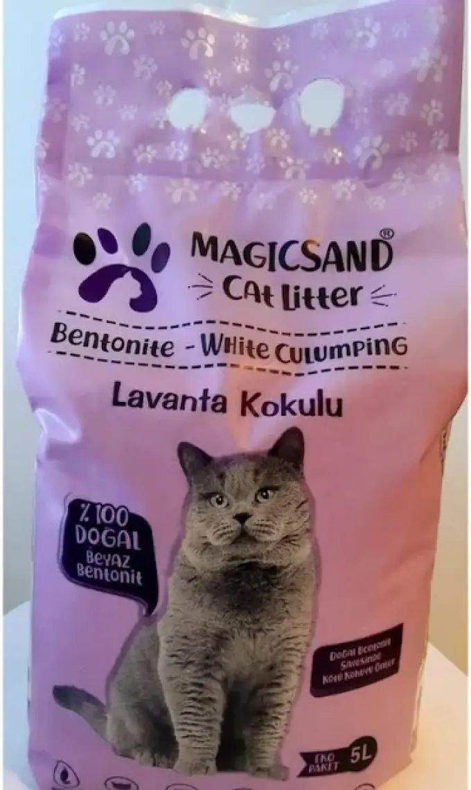 Magicsand Lavanta Kokulu Kedi Kumu 5 Lt