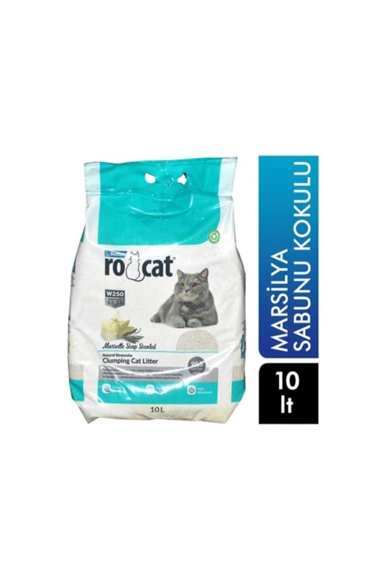 Rocat Marsilya Sabunlu 10 lt Bentonit Kedi Kumu