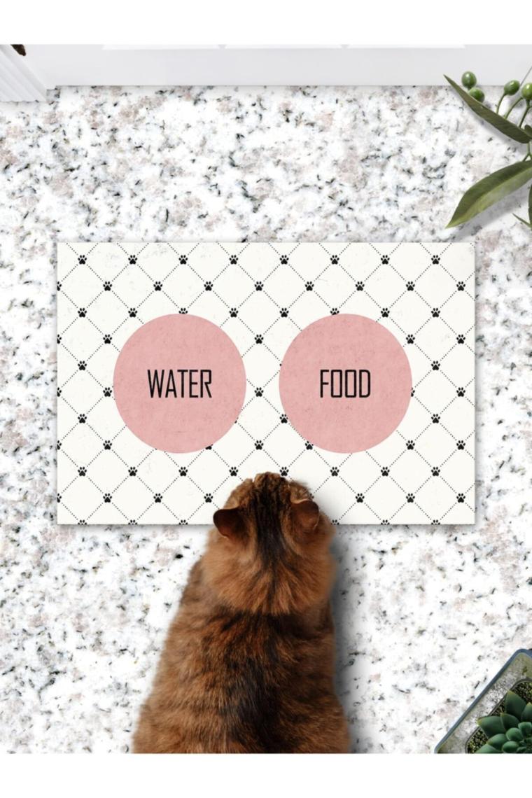 PatiPeti Mini Pati Kedi Köpek Mama Eğitim Paspası ve Beslenme Altlığı