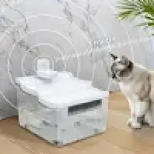 Hareket Sensörlü Sessiz Kedi Su Sebili, Sensörlü Kedi Su Pınarı, Kedi ve Köpek Su Sebili
