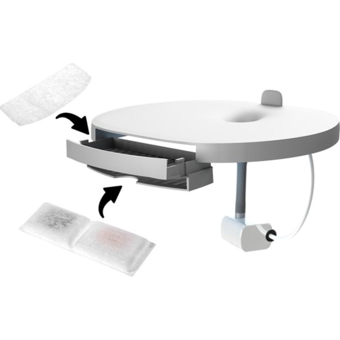 Rossclean Friendly Water Feeder Akıllı Su Kabı Filtresi – Dörtlü Set